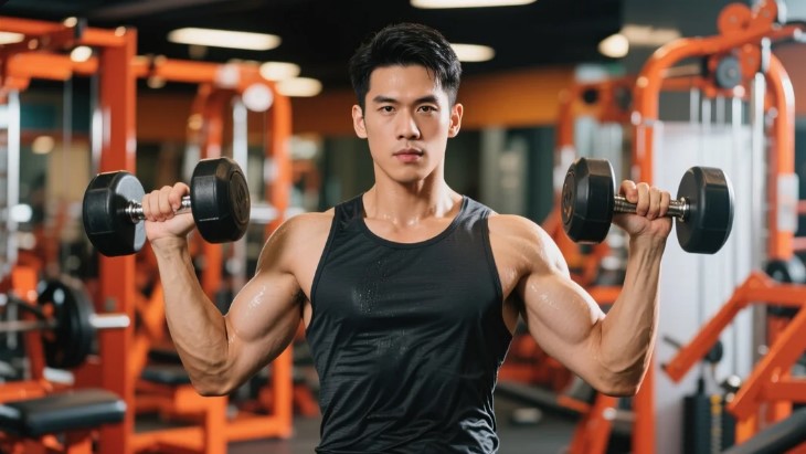 Từ Con Số 0 Đến Hình Thể Mơ Ước – Câu Chuyện Của Hán Đức Hải 7 Hán Đức Hải Khi kỷ luật và đam mê gặp nhau trong phòng gym