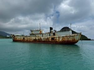 Lai lịch bí ẩn của chiếc tàu hoang ở Côn Đảo 16 lai lich bi an cua chiec tau hoang o con dao han duc hai